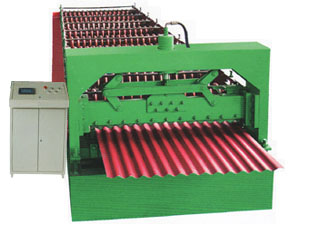 single roof roll forming machine