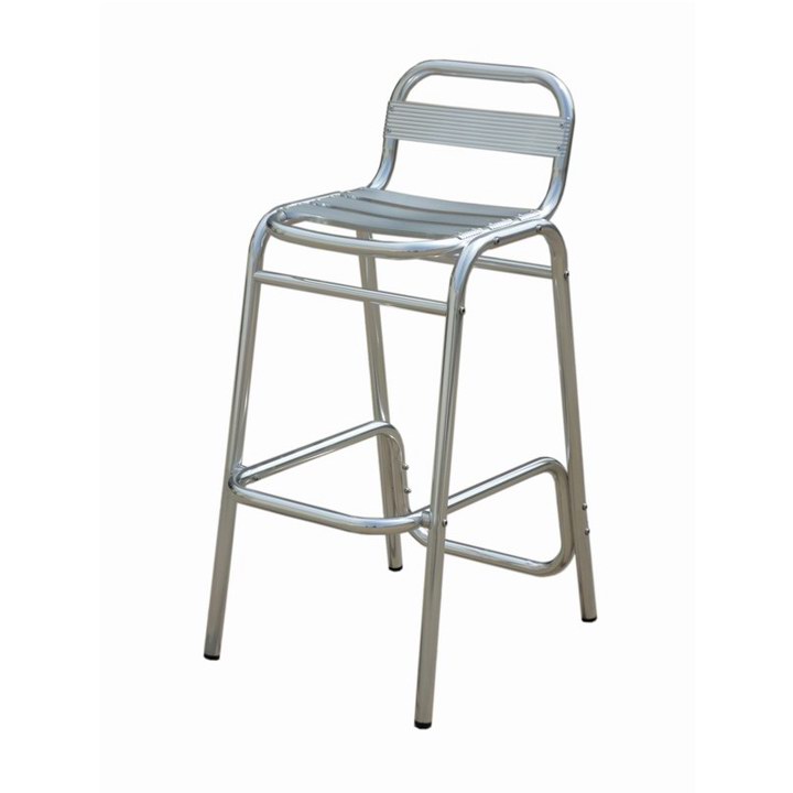 full-aluminum bar stool