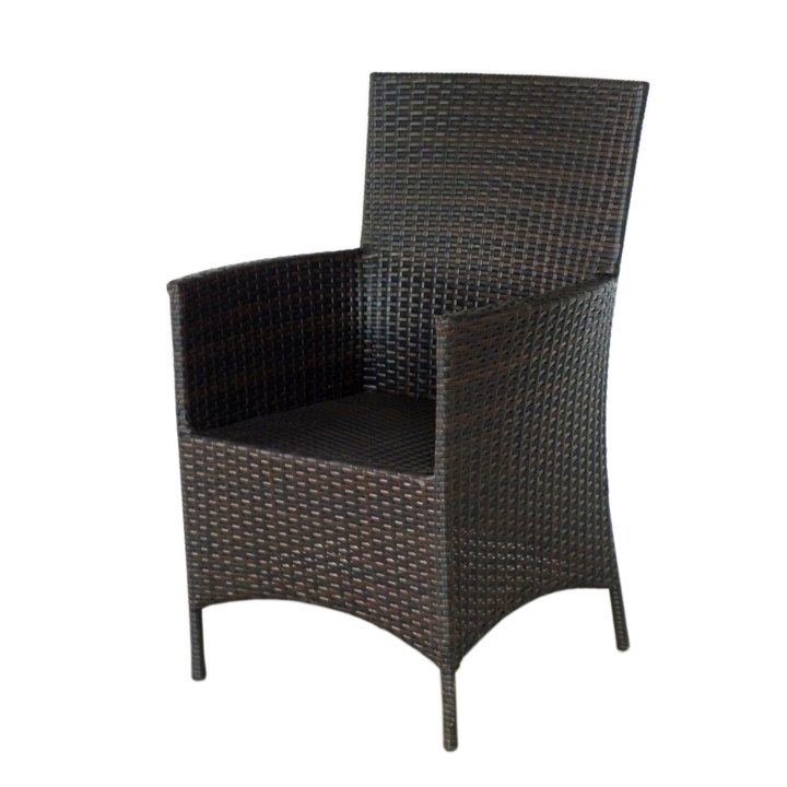 Outdoor Furniture with UV-resistant Flat PE Wicker Surface Finish