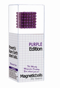 Purple Magnet Balls, Neocube D5mm 216PCS/Set