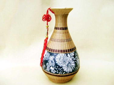 Porcelain Bamboo Vase