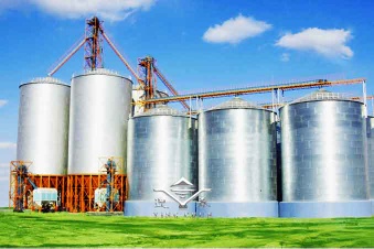 Galvanized Steel Grain Silo - silo