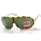 Leopard Frame Green Lens sunglass on sunglassesgogo com