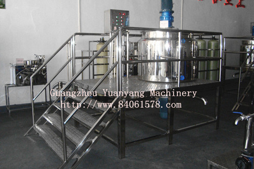 500L heating homogenizing and emulsifying machine
