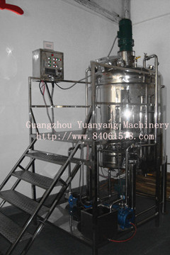 1000L vacuum heating emulsifying machine