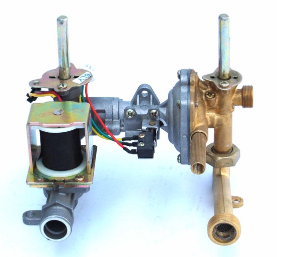 aluminum valve of gas water heater parts