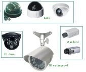 CCTV camera, IR, DOME, waterproof camera