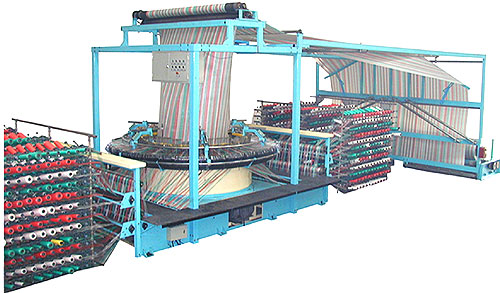 circular loom PP woven bag making machine