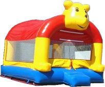 inflatable little bear bounce