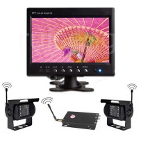 7 Inch TFT-LCD Wire and Wireless Truck Car Rear View System - HSWT1700/2700