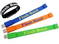 USB Drives with Silicone Bracelet