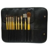 Cosmetic brushes set - 10pcs