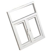 PVC Double Casement Window (Open Inward)