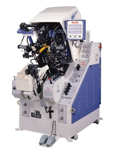 COMPUTERIZED FULLY AUTOMATIC HEEL SEAT & SIDE CEMENT LASTING MACHINE - EF-526MB