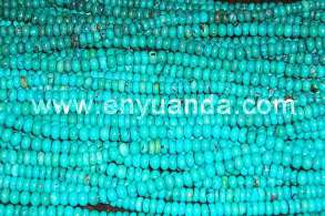 Turquoise abacus beads