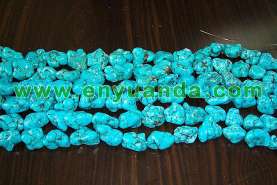 Howlite turquoise beads