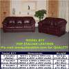 Top Italian Leather Sofa - Model 877