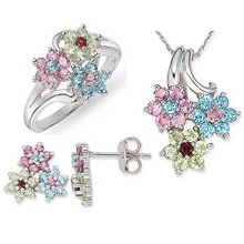925 Sterling Silver Jewelry - Set(S1004)