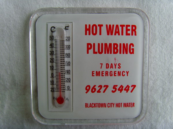 Acrylic Fridge Magnet with Thermometer