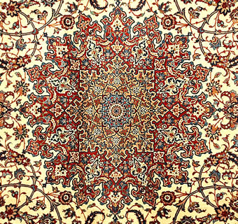 Carpet-From Central Persia Woven by Master Weaver Seirafian(1940 Isfahan)