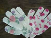 printing bath gloves - shengjia