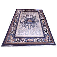 120 line hand-woven silk carpet
