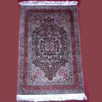 300 to 600 line hand-woven silk carpet