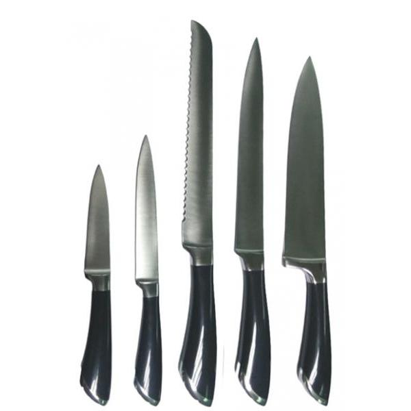 5-pc Kitchen Knife Set | PP Handle with Steel Cap!!salesprice