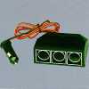 1 To 3 Extension Cord With Socket